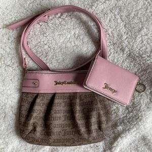 Juicy couture crossbody bag w/wallet